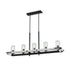 DVI Lighting Okanagan 5 Light Linear Model: DVP38602GR+IW-CL
