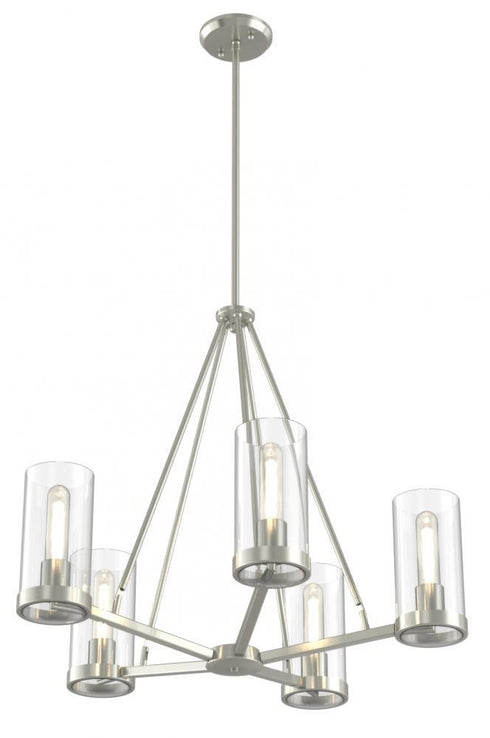 DVI Lighting Erin 23 Inch Chandelier Model: DVP9005BN-CL
