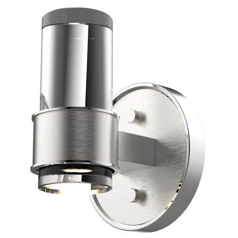 DVI Lighting Osprey 6.75 Inch Wall Sconce Model: DVP16299BN/CH-CL