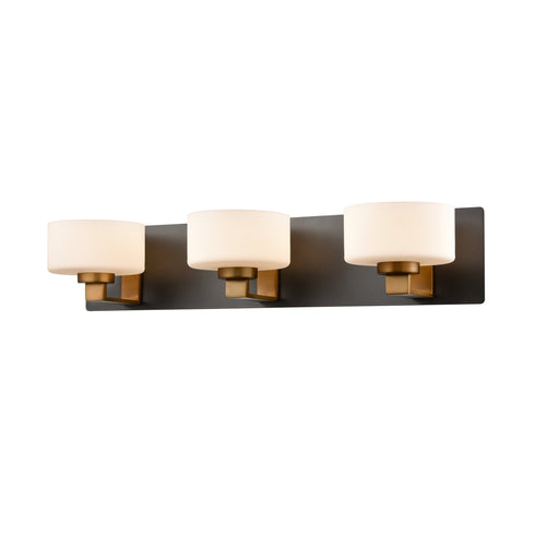 DVI Lighting Princeton 3 Light Vanity Model: DVP2143SN+GR-OP