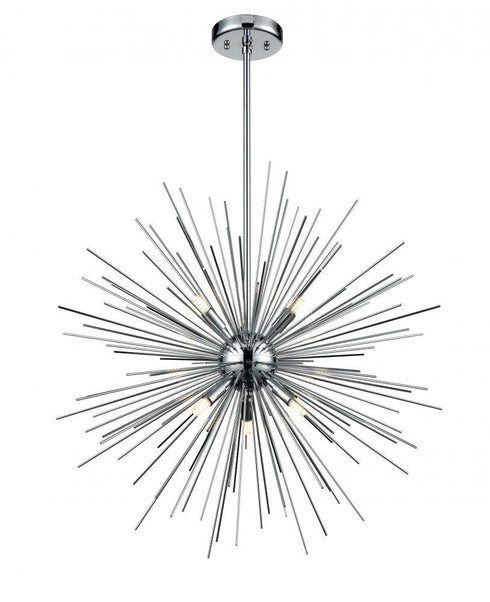 DVI Lighting Starburst 26 Inch Chandelier Model: DVP26020CH