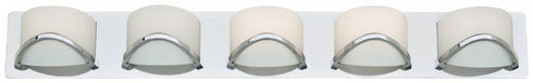 DVI Lighting Solstice 5 Inch Five Light Vanity Model: DVP0555CH-OP