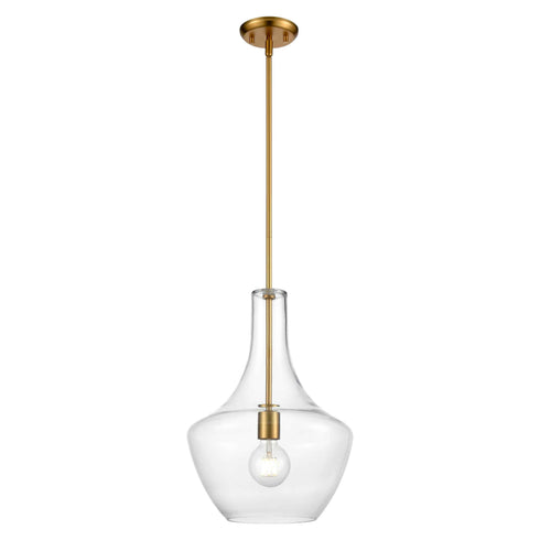 DVI Lighting St. Julian 12 Inch Pendant Model: DVP25810BR-CL