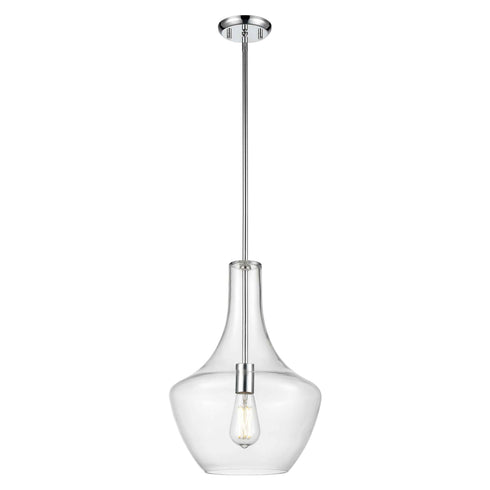 DVI Lighting St. Julian 12 Inch Pendant Model: DVP25810BR-CL