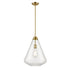 DVI Lighting St. Julian 14 Inch Pendant Model: DVP25805BR-CL