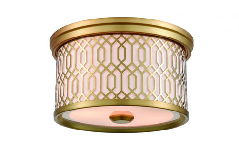 DVI Lighting Tortona 2 Light Flush Mount Model: DVP33932VBR-SW