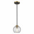DVI Lighting Tropea Mini Pendant Model: DVP40421BR+GR-RPG