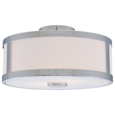 DVI Lighting Uptown 7.5 Inch Semi Flush Mount Model: DVP1112ORB-OP