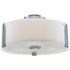 DVI Lighting Zurich 3 Light Flush Mount Model: DVP14532CH-SSOP