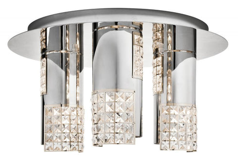 Elan 83171 Daudet 3 Light Flush