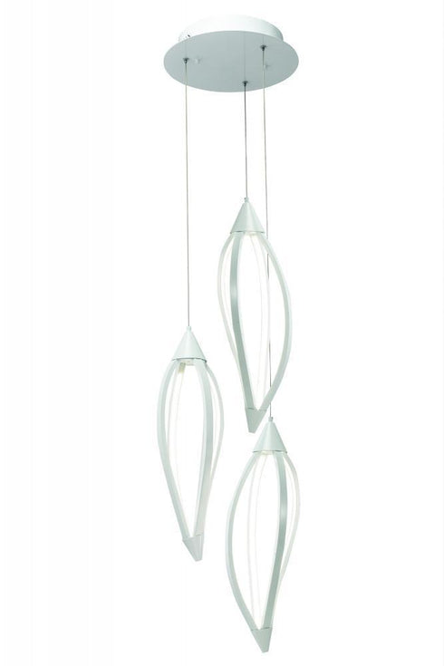 Elan Meridian LED 3 Head Pendant Cluster Model: 83361