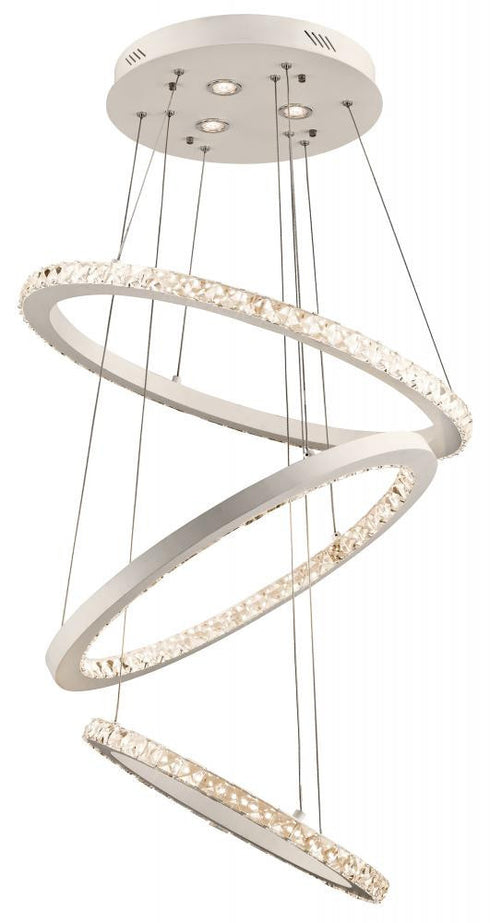 Elan Allos‚Ñ¢ Warm White LED 3 Ring (light) Pendant Model: 83426