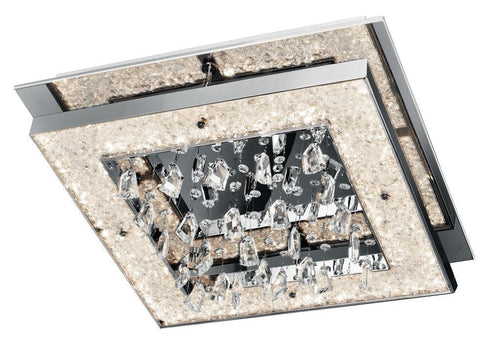 Elan Crushed Ice Flush Mount LED Model: 83430