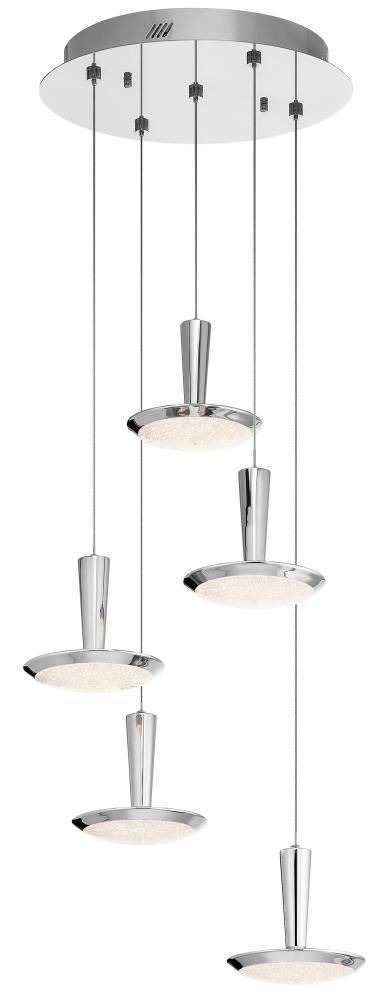 Elan Karah Cluster Pendant 5 Light LED Model: 83692