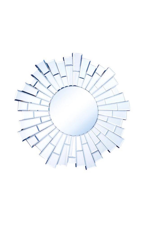 Elegant Decor Modern 24 In. Contemporary Mirror In Clear Model: MR-3030