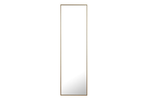 Elegant Decor Monet Metal Frame Rectangle Mirror 18 Inch Black Model: MR4081BK