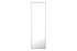Elegant Decor Monet Metal Frame Rectangle Mirror 18 Inch Black Model: MR4081BK
