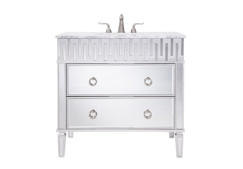 Elegant Decor Nouveau 36 Inch . Single Bathroom Vanity Model: VF-1104