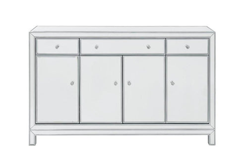 Elegant Decor Reflexion Buffet Cabinet 3 Drawers 4 Doors Model: MF72001