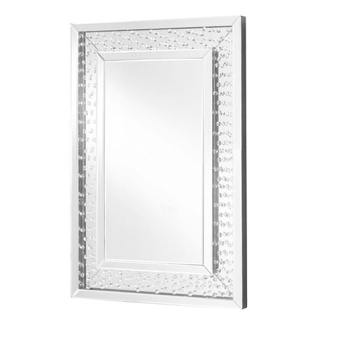 Elegant Decor Sparkle 24 In. Contemporary Crystal Rectangle Model: MR9101