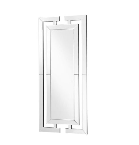 Elegant Decor Modern Sparkle 21 In. Contemporary Rectangle Mirror Model: MR9146