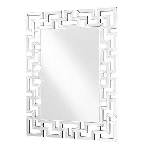 Elegant Decor Modern Sparkle 37.5 In. Contemporary Rectangle Model: MR9152