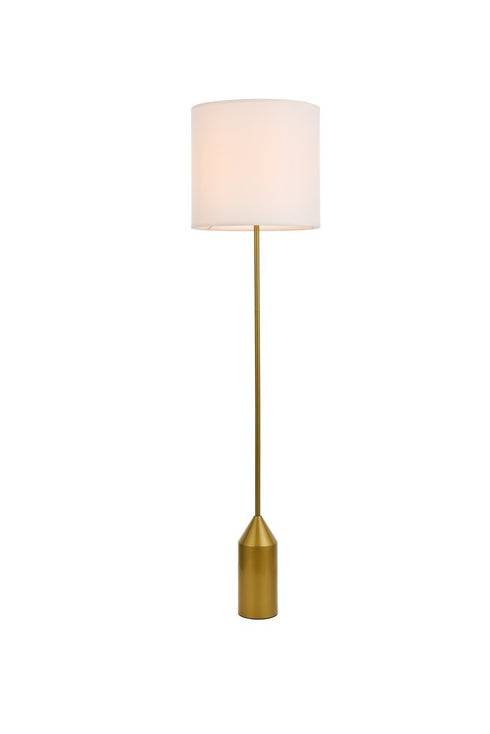 Living District 1 Light Ines Floor Lamp In Black Model: LD2453FLBK