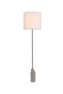 Living District 1 Light Ines Floor Lamp In Black Model: LD2453FLBK