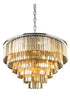 Elegant Lighting 1201D44 Sydney 33 Light Pendant Chandelier