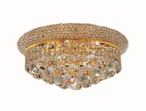 Elegant Lighting 1800F14 Primo 6 Light Flush Mount