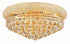 Elegant Lighting 1800F20 Primo 10 Light Flush Mount