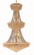 Elegant Lighting 1800G42 Primo 38 Light Chandelier