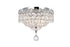 Elegant Lighting 1900F18 Century 6 Light Flush Mount
