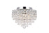 Elegant Lighting 1902F14 Century 4 Light Flush Mount