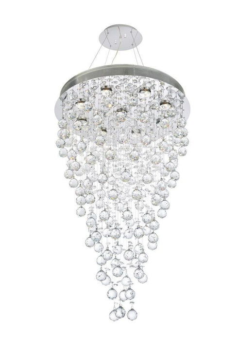 Elegant Lighting 2006D24 Galaxy 8 Light Chandelier