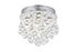 Elegant Lighting 2006F16 Galaxy 5 Light Flush Mount