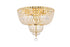 Elegant Lighting 2528F24 Tranquil 12 Light Flush Mount