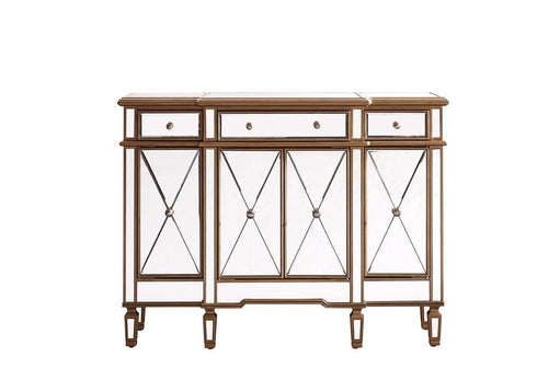 Elegant Decor 3 Drawer 4 Door Cabinet Model: MF6-1110GC