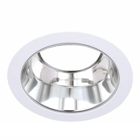 Elegant Lighting 5 Inch Linevolt R30/par30 Bn Reflector W/white Trim Ring Model: RES530BW
