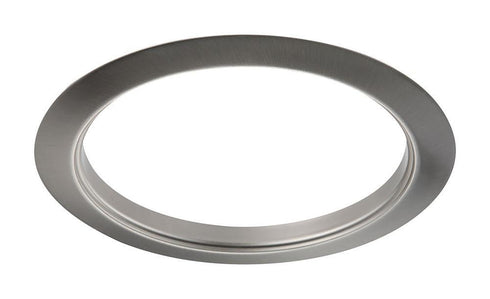 Elegant Lighting 6 Inch Brush Nickel Metal Trim Ring Model: RERM7N