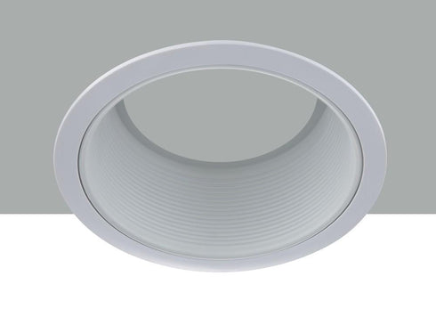Elegant Lighting 6 Inch Line Voltage R40 White Baffle Trim Model: REM40WH