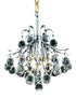 Elegant Lighting 8000D12 Toureg 3 Light Pendant Chandelier