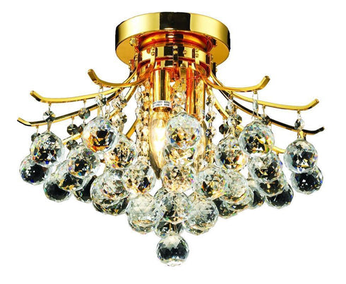 Elegant Lighting 8000F16 Toureg 3 Light Flush Mount