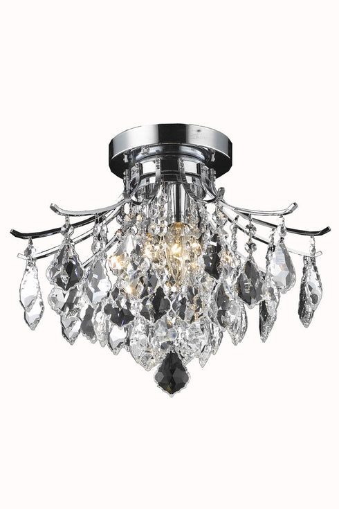 Elegant Lighting Amelia 3 Light Flush Mount Model: LD8100F16G