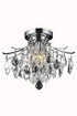 Elegant Lighting Amelia 3 Light Flush Mount Model: LD8100F16G