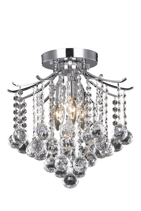 Elegant Lighting Amelia 3 Light Flush Mount Model: LD8200F12C