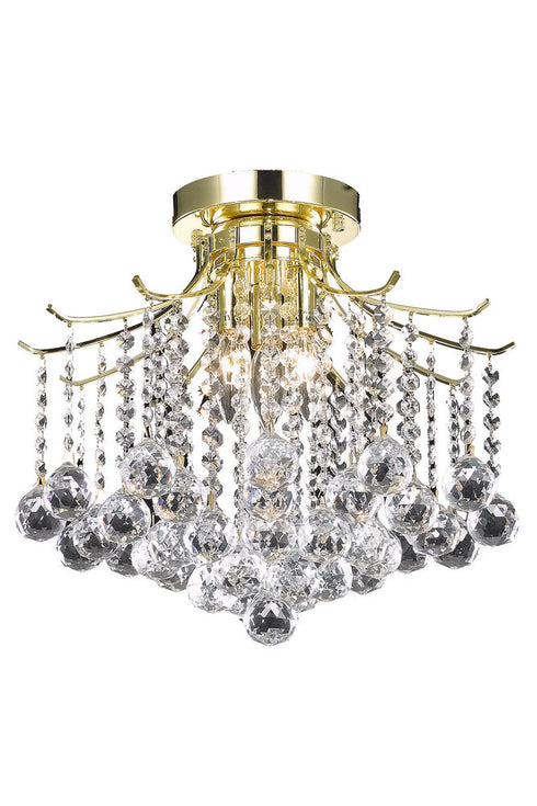 Elegant Lighting Amelia 3 Light Flush Mount Model: LD8200F17C