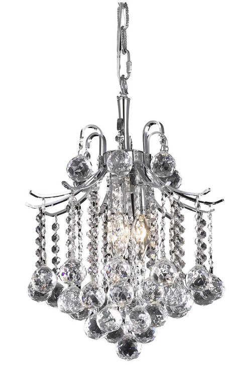 Elegant Lighting Amelia 3 Light Pendant Model: LD8200D12C