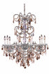 Elegant Lighting Athena 10 Light Chandelier Model: 9710D29PW-GT/SS