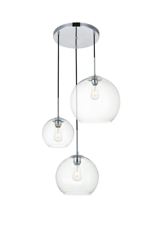Living District Baxter 3 Light Pendant Model: LD2218C